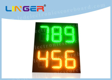 888 12inch الصمام سعر الغاز علامة ، بقيادة الولايات المتحدة البنزين محطة الأسعار علامات الأخضر العنبر اللون