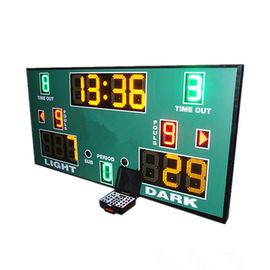 3 ألوان الصمام كرة السلة لوحة النتائج مع وحدة تحكم برامج الكمبيوتر اللاسلكية