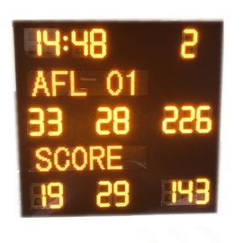 لوحة الألومنيوم AFL لوحة ، بقيادة كرة القدم لوحة النتائج مع مجلس الوزراء IP65 للماء