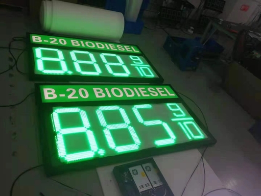 لوح أكريليك للأشعة فوق البنفسجية LED ، سعر غاز ، علامة خضراء اللون 12 `` 300 مم